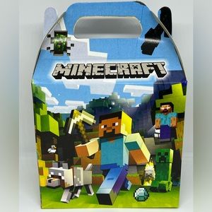 10 ct. Pack - Minecraft Candy Boxes / Paq. con 10 Cajas de Minecraft para Dulces